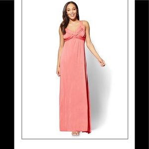 Goddess Crossover Maxi dress.